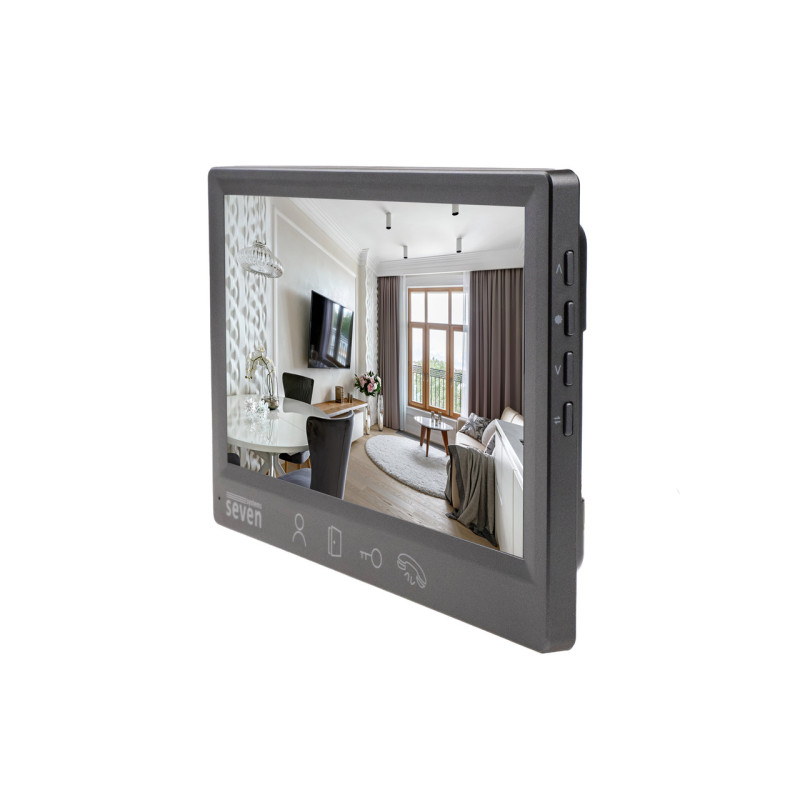 Видеодомофон SEVEN DP–7571 FHD grey