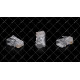 Роз'єм конектор RITAR PREMIUM RJ-45 8P8C Cat.5
