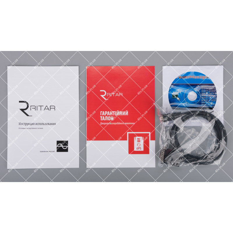 ДБЖ UPS Ritar RTSW-1500 D12 LCD (1050W)