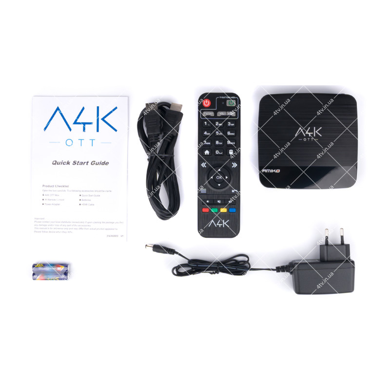 Amiko A4 OTT 4K S905X 2GB/8GB