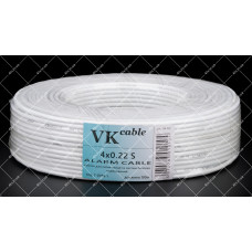 Кабель сигнальний VKcable 4x0.22 CCA в екрані 100 метрів