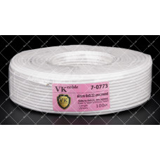 Кабель сигнальний VKcable 6x0.22 CU 100 метрів