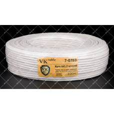 Кабель сигнальний VKcable 4x0.22 CU в екрані 100 метрів