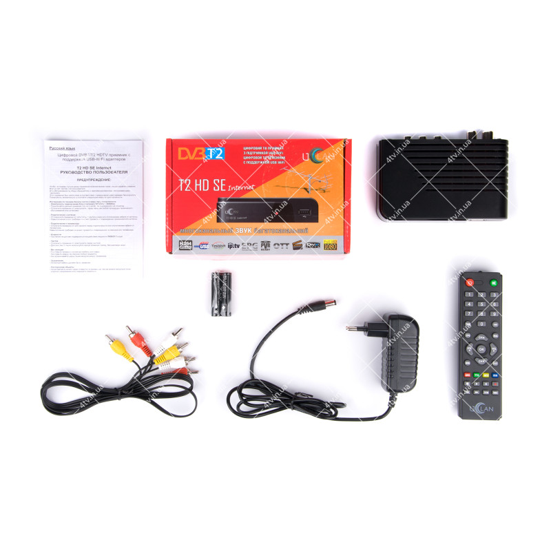 uClan T2 HD SE Internet без LED дисплея DVB-T2