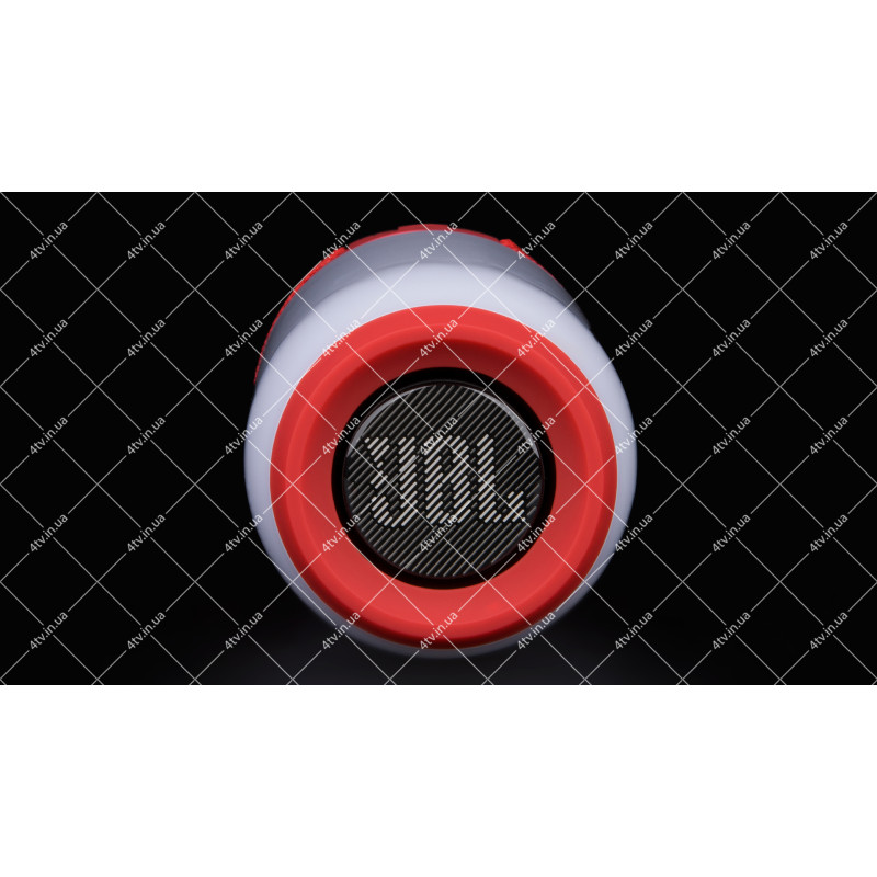 Колонка портативная с подсветкой JBL PLUSE 3 Bluetooth красная copy