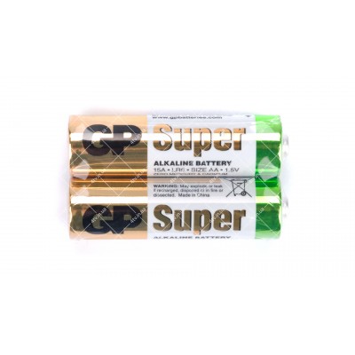 Батарейка GP Super Alkaline 1.5V AA LR6 GP15A 2шт