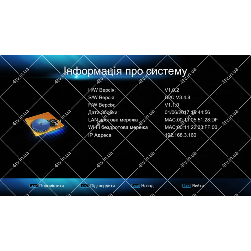 IPSAT 3105 RCA