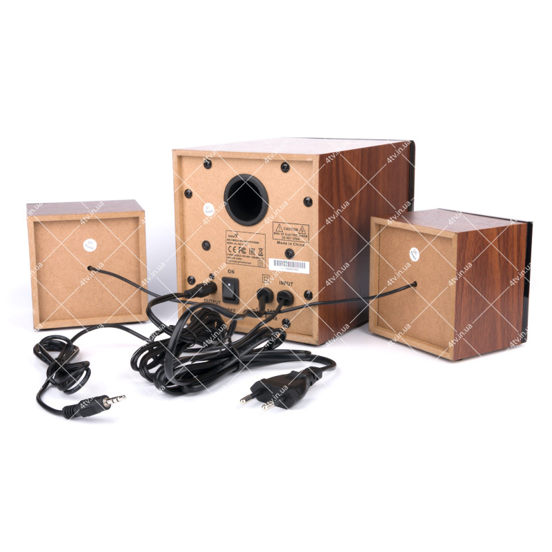 Колонки 2.1 Genius SW-370 Wood чорні