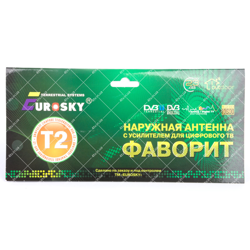 Т2 антена Eurosky Фаворит зовнішня активна