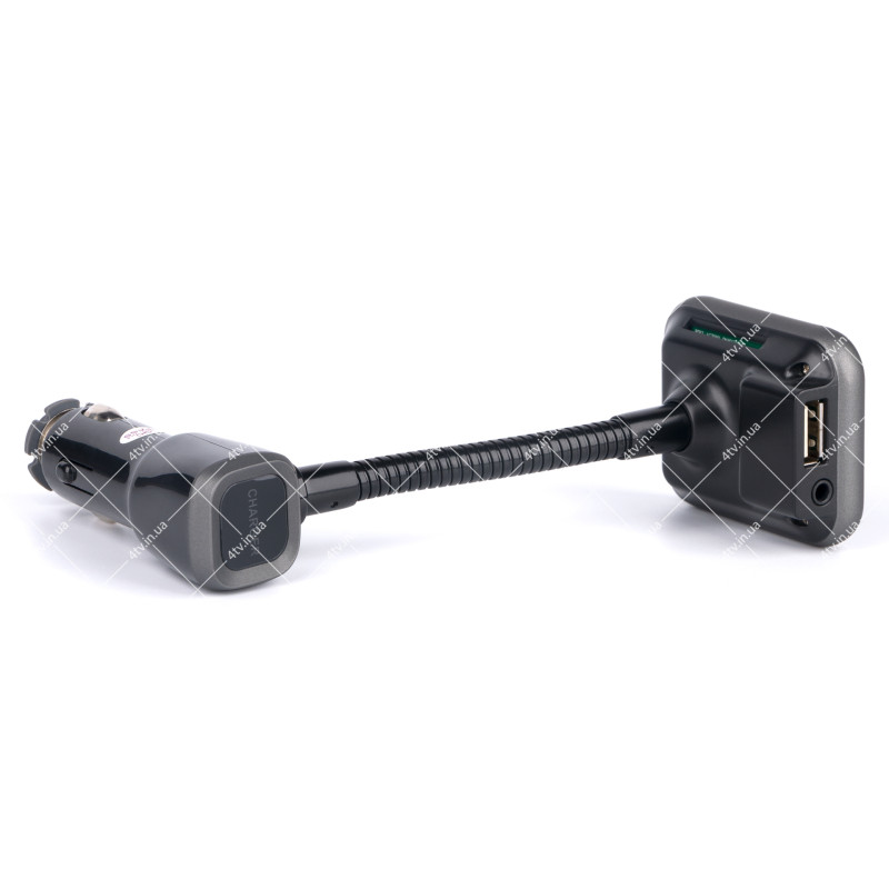 FM-трансмиттер BT67, microSD + AUX + Bluetooth + 2xUSB