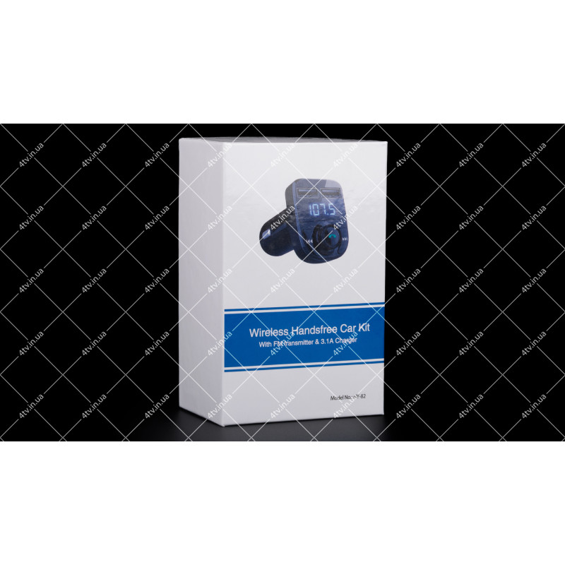 FM-трансмітер HY82, microSD + Bluetooth + 2xUSB