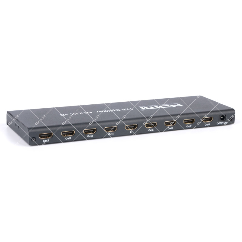 Спліттер HDMI 4K 1х8 активний UHD ATcom