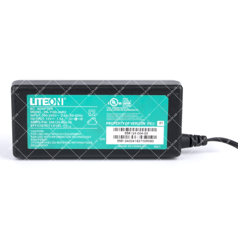 Блок живлення Liteon PA-1180-2AR2 AC Adapter 12V 1.5A (6,5/4,4)