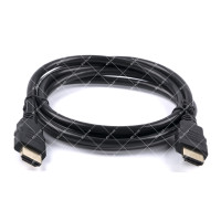 Кабель HDMI-HDMI v.1.4 6 мм 1.5 метри gold