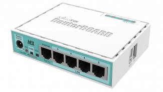 MikroTik hEX (RB750Gr3) 5-портовий