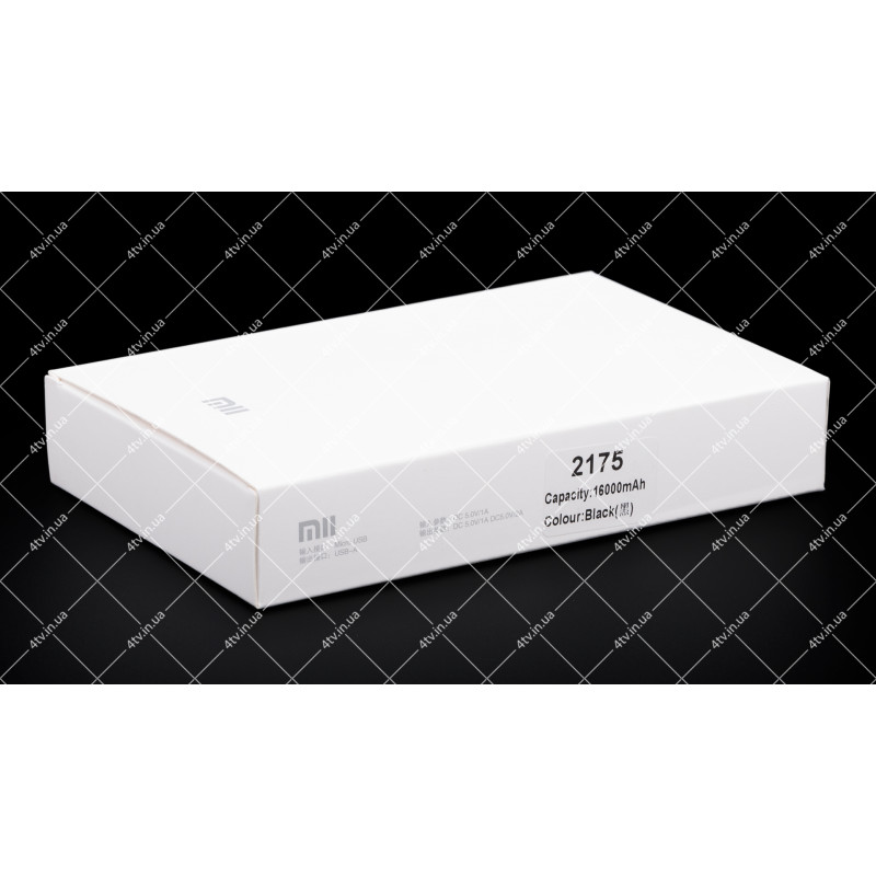 Mii Power Bank 16000 mAh copy черный