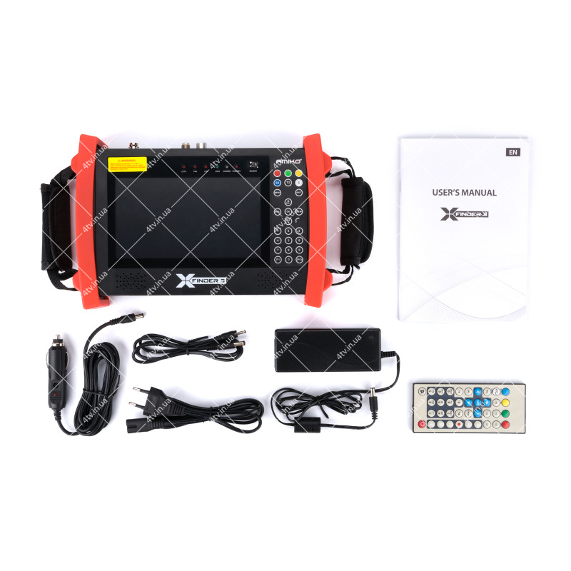 Прилад для налаштування Amiko X-Finder 3 DVB-S/S2/C/T/T2 2019 рік