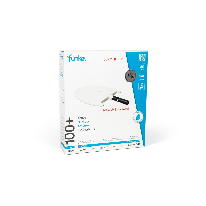 Т2 антена Funke ODSC 100+ зовнішня активна 5V