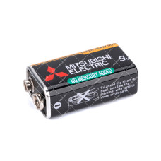 Батарейка Mitsubishi Super Heavy Duty 9V 6F22/1S "Крона"