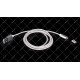 Кабель USB 2.0 до USB Type-C магнітний Silver 1.0 метр