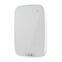Бездротова клавіатура сенсорна Ajax KeyPad біла
