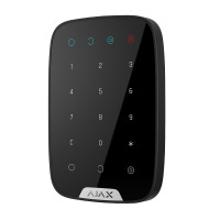 Бездротова клавіатура сенсорна Ajax KeyPad чорна