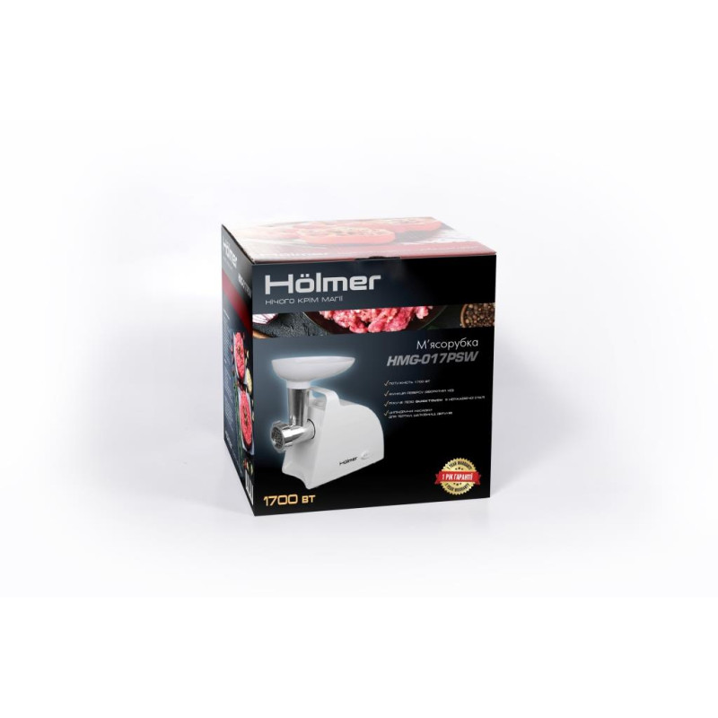 М'ясорубка Holmer HMG-017PSW