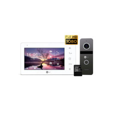 Комплект відеодомофону Neolight NeoKIT HD+ Graphite