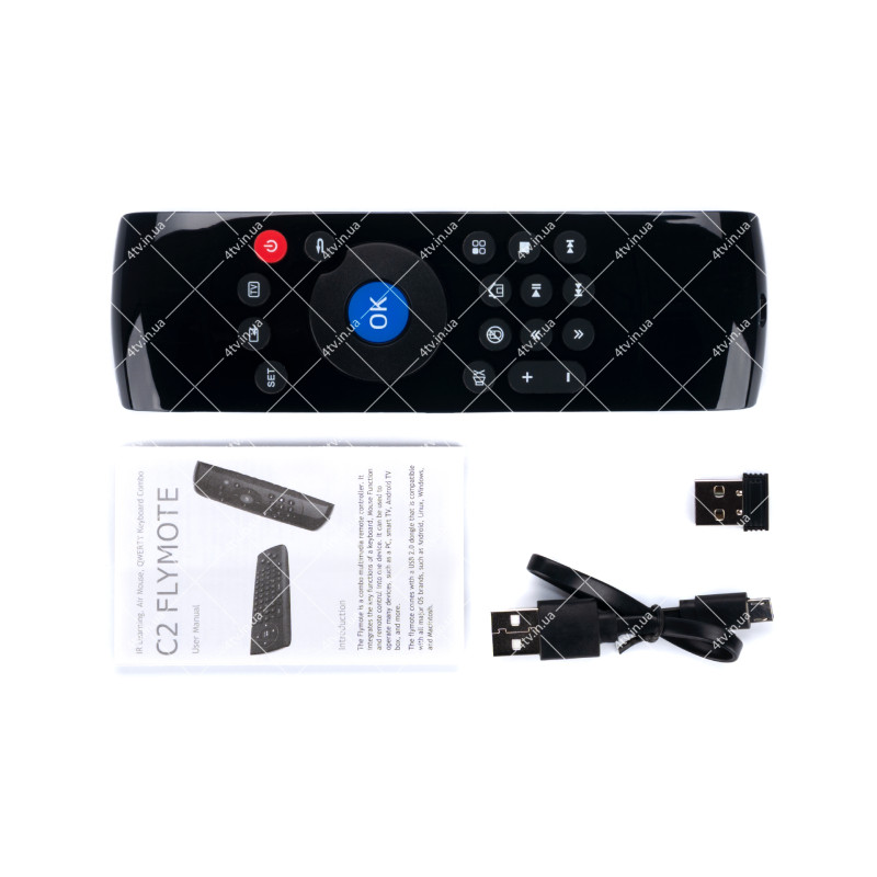 Пульт Air Mouse Flymote C2 із клавіатурою