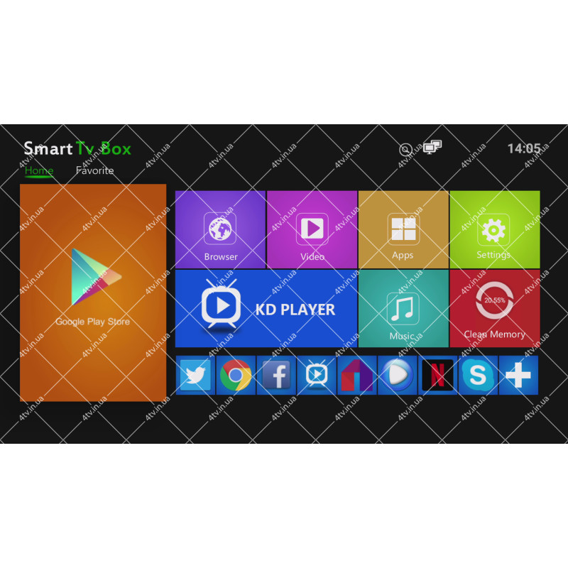 OPTIMA X96 mini S905W 2GB/16GB
