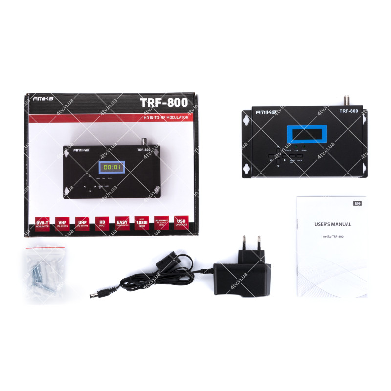 Модулятор цифровий Amiko TRF-800 HDMI DVB-T