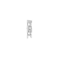 Кріпильна панель Ajax DoorProtect Smartbracket white