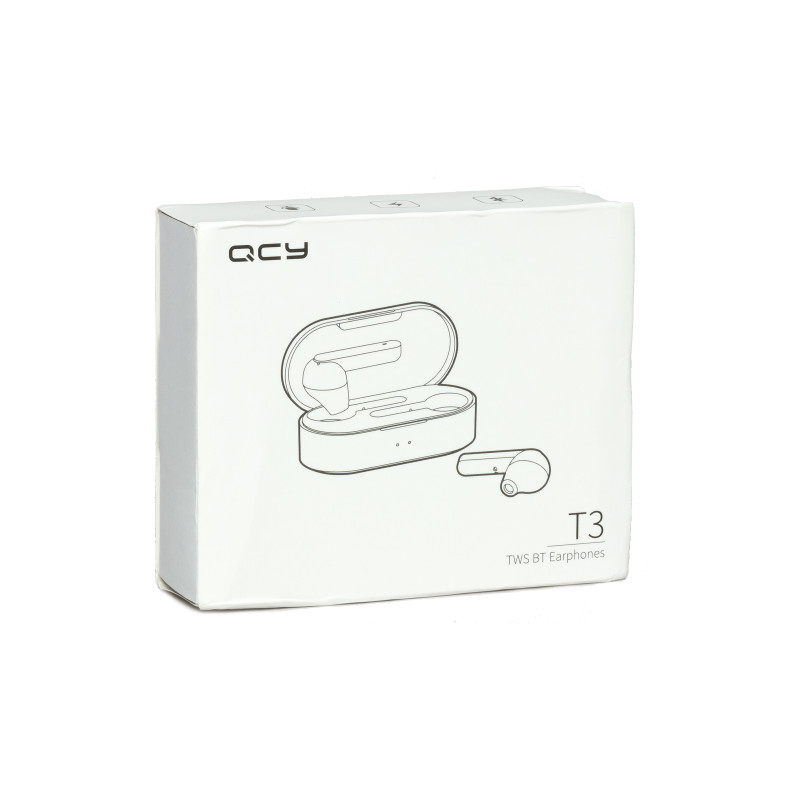 Наушники беcпроводные QCY T3 TWS Bluetooth black