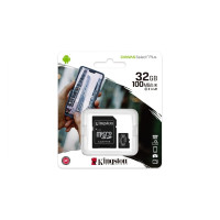 Карта пам'яті microSDHC Kingston 32GB Canvas Select Plus Adapter (SDCS2/32GB)