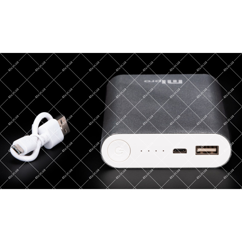 MIpro Power Bank 20800 mAh сріблястий copy