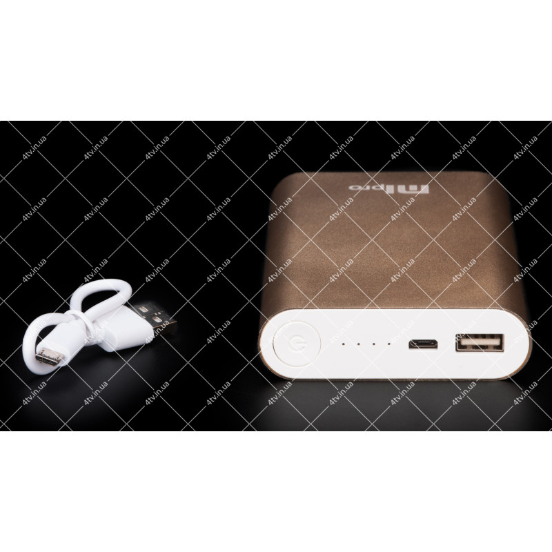MIpro Power Bank 20800 mAh золотистий copy