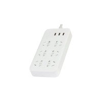 Фільтр мережевий Xiaomi Mi Power Strip 6 розеток 3 usb 1.8 метра білий