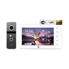 Комплект відеодомофону Neolight NeoKIT HD+ Graphite WiFi
