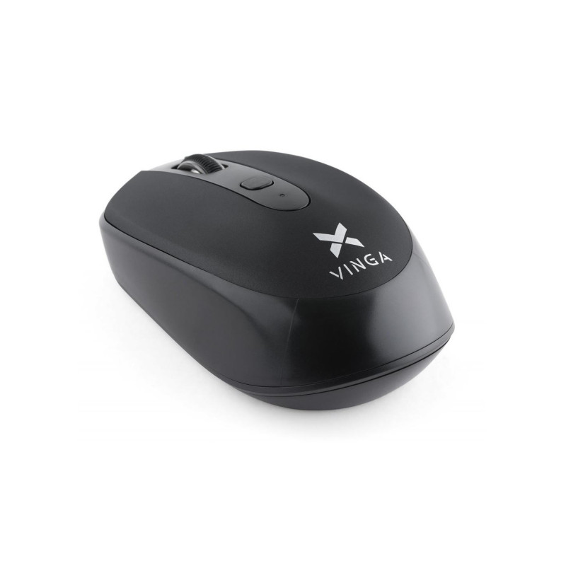 Мышь компьютерная беспроводная Vinga MSW-908 Silent Click черная