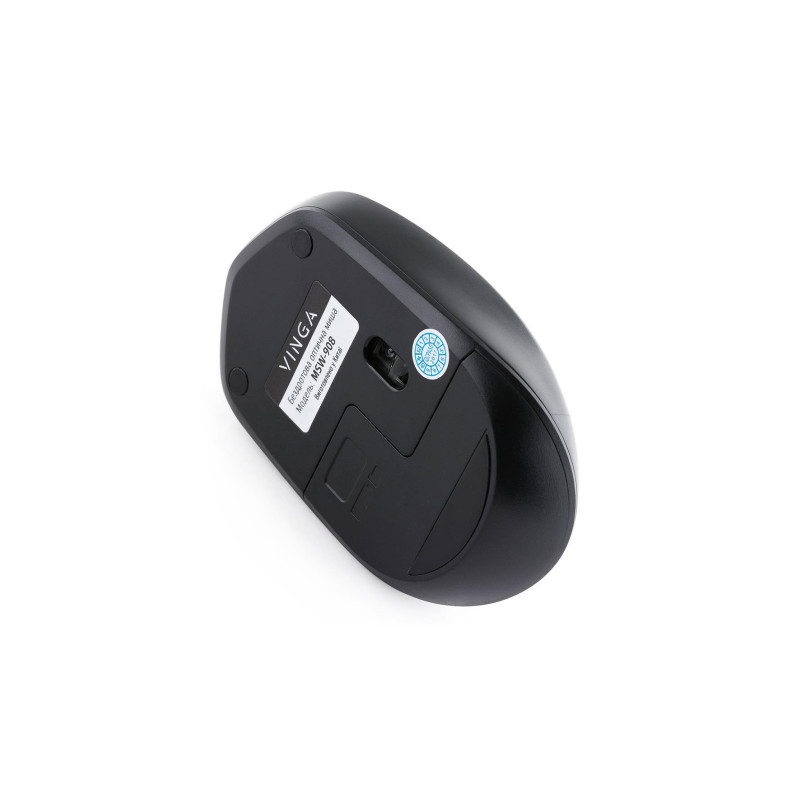 Мышь компьютерная беспроводная Vinga MSW-908 Silent Click серая