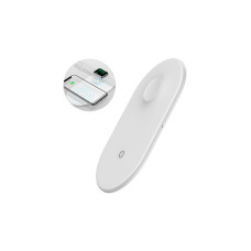 БЗУ Baseus Smart 2in1 2A індукційне білий