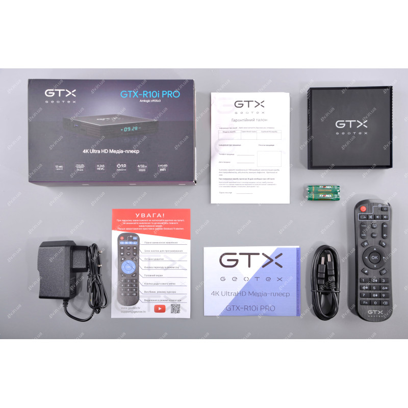 GEOTEX GTX-R10i PRO S905X3 2GB/16GB