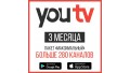 Передплата YouTV Максимальний 3 місяці