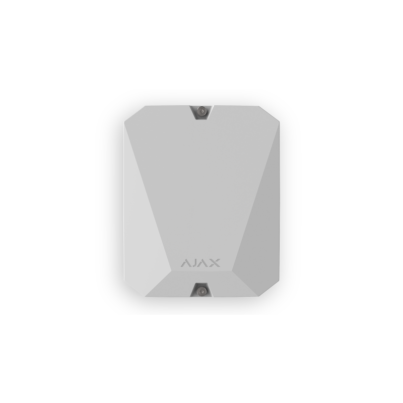 Бездротовий модуль Ajax MultiTransmitter з функцією 3EOL білий
