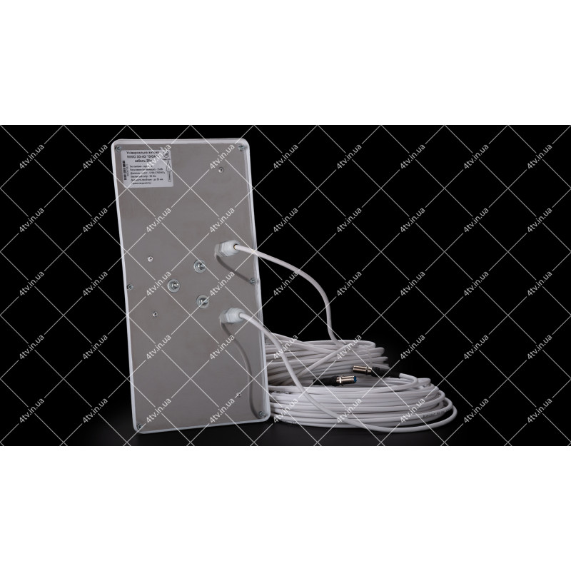 GSM/3G/4G/LTE антенна панель GIGA v.2 MIMO 1700-2700 2x15dB + кабель 20м