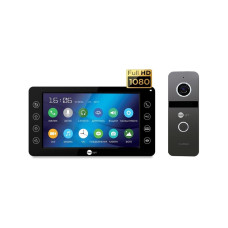 Комплект відеодомофону Neolight Kappa+ HD Black / Solo FHD Graphite