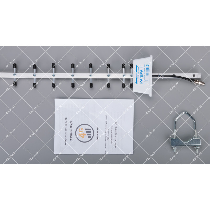 GSM/3G/4G/LTE антенна Rapira-1 (РАПИРА-1) 1700-2200 20dB АКЦІЯ