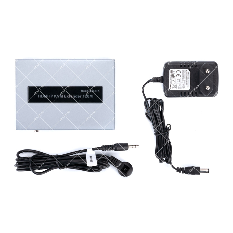 Приймач HDMI+USB сигналу по кручений парі до 120м