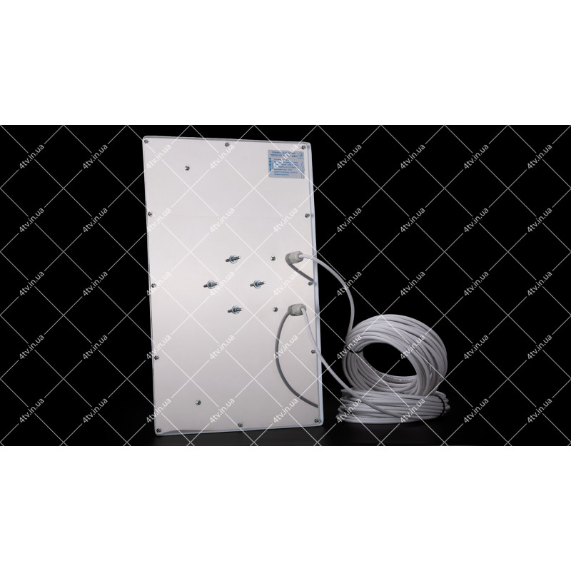 GSM/3G/4G/LTE антена панель MEGA v.1.1 MIMO 1700-2700 2x15dB + кабель 25м