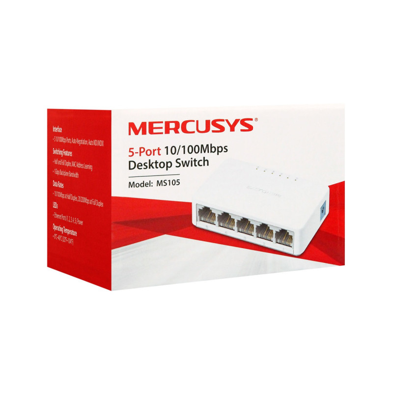 Комутатор Mercusys MS105